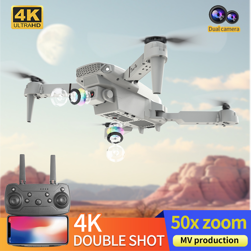 2026 NEW E88 Professional HD 4 - Drone Surveying ulasan dan harga