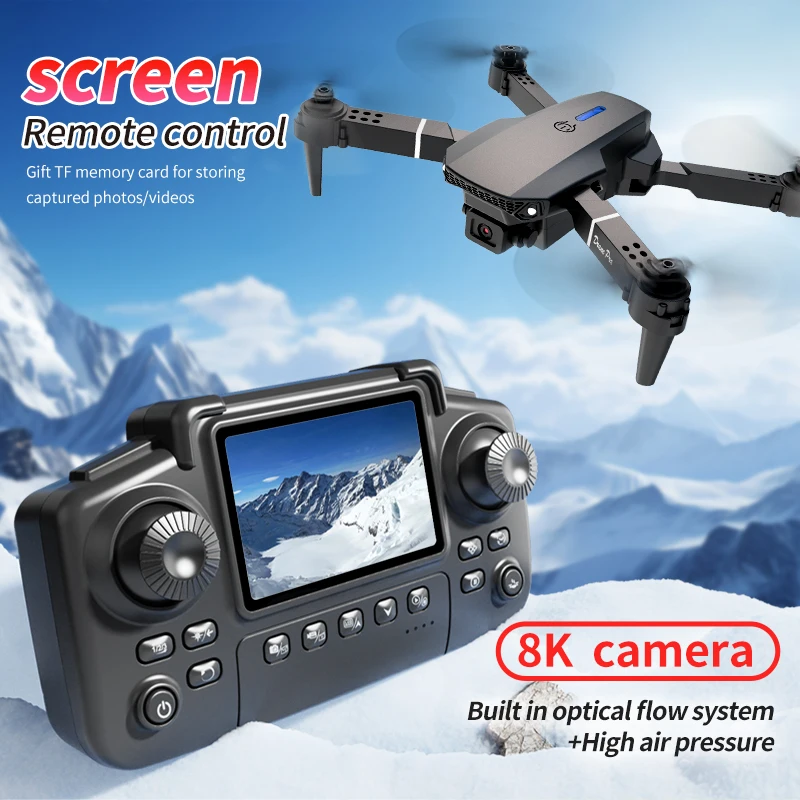 Professional E88 PRO Drone wit - Drone Cinematic ulasan dan harga
