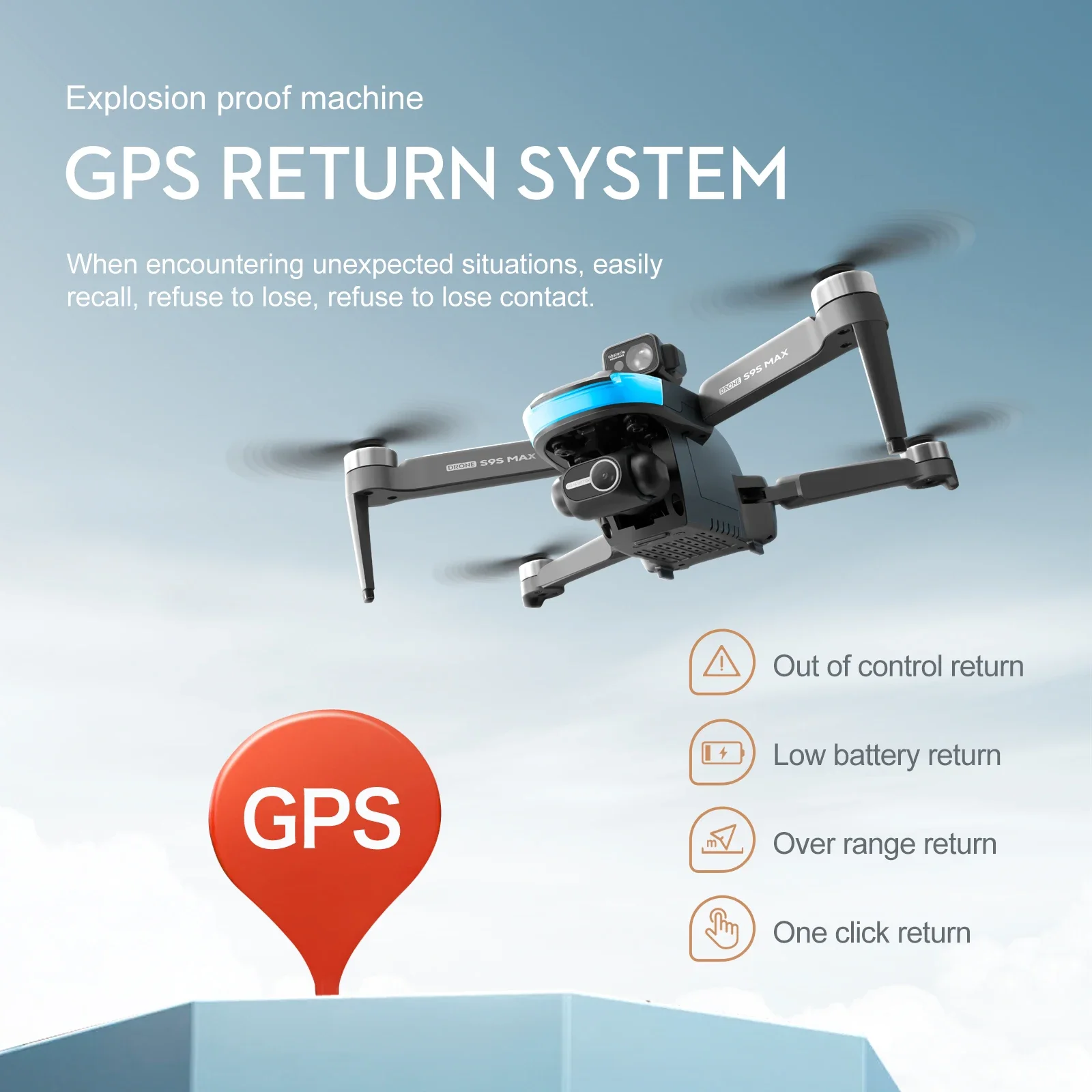 NEW S9S MAX MINI Drone 4K 2-Ax - Drone Cinematic ulasan dan harga
