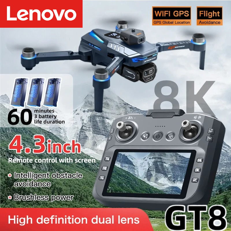 Lenovo GT8 Drone 8K Profession - Drone Surveying ulasan dan harga