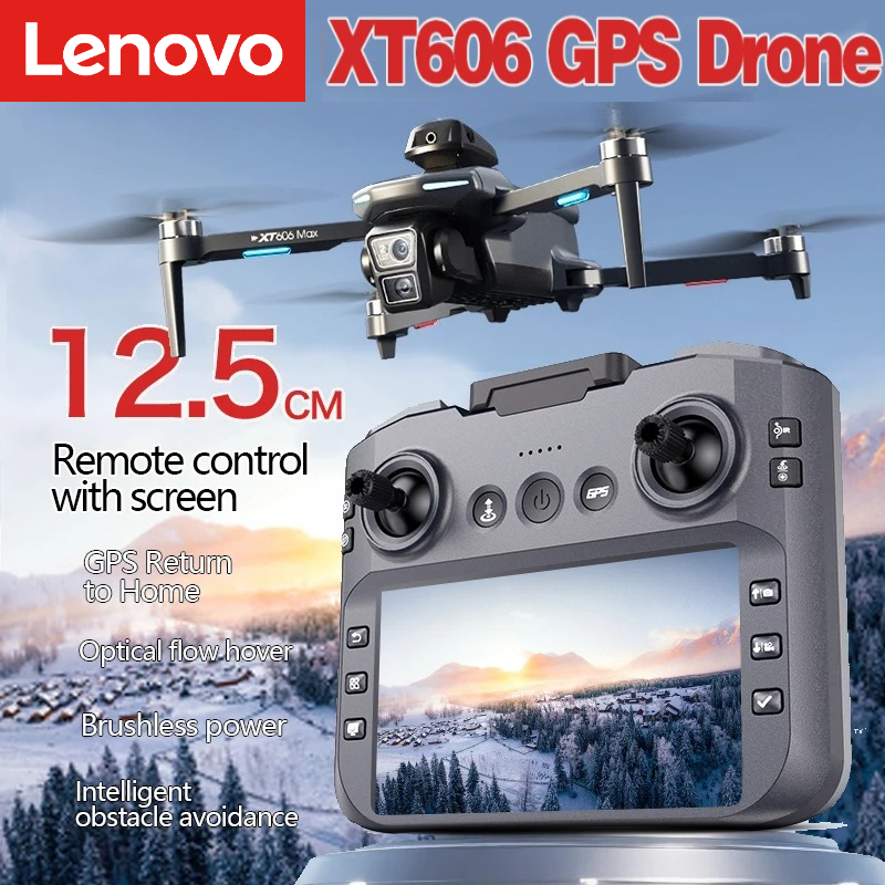 Lenovo XT606 MAX GPS Drone 4k  - Drone Surveying ulasan dan harga