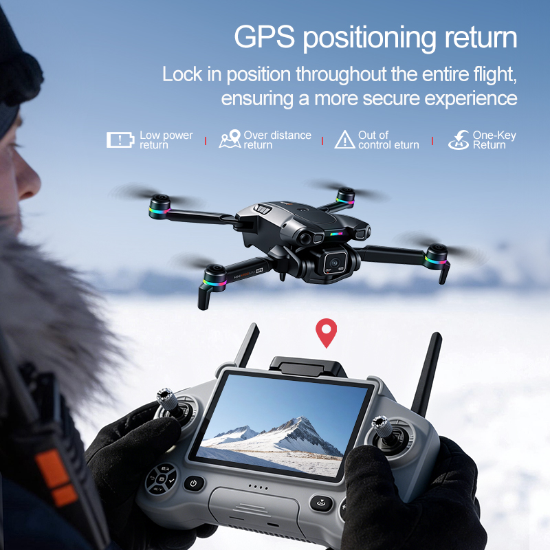 New K900 MAX GPS Drone with 4K - Drone Surveying ulasan dan harga