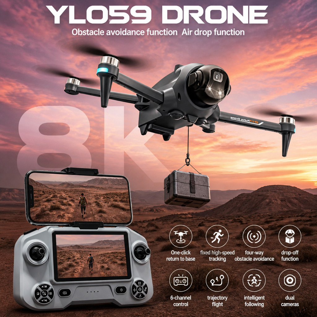 NEW YL059 Drone GPS Auto Retur - Drone Surveying ulasan dan harga