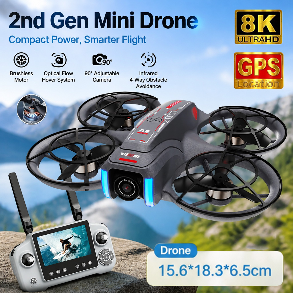 New 2nd AE21 GPS Drone Profess - Drone Surveying ulasan dan harga