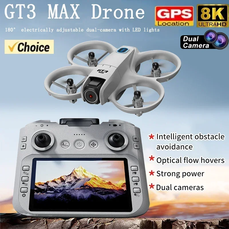 2026 NEW GT3 Mini With LED Fol - Drone Surveying ulasan dan harga