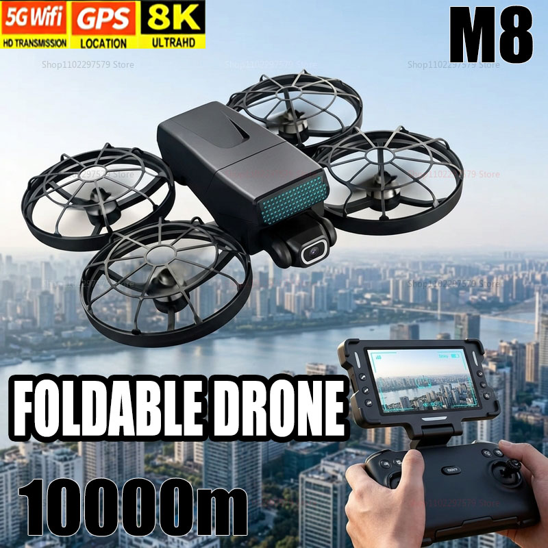 New Drones M8 GPS 8K Professio - Drone Surveying ulasan dan harga