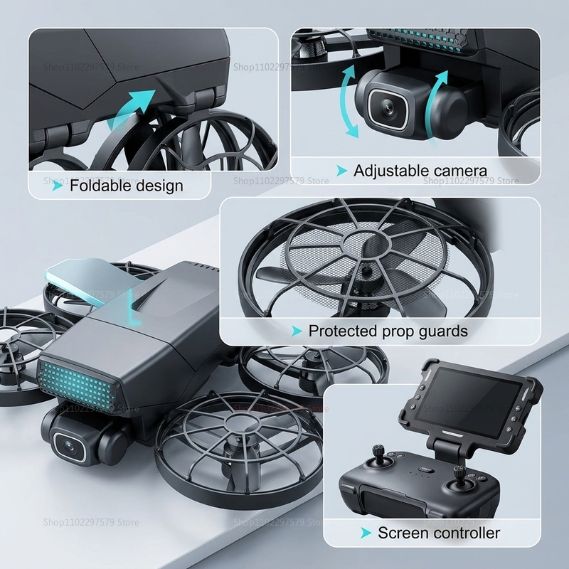 New Drones M8 GPS 8K Professio - Drone Surveying ulasan dan harga