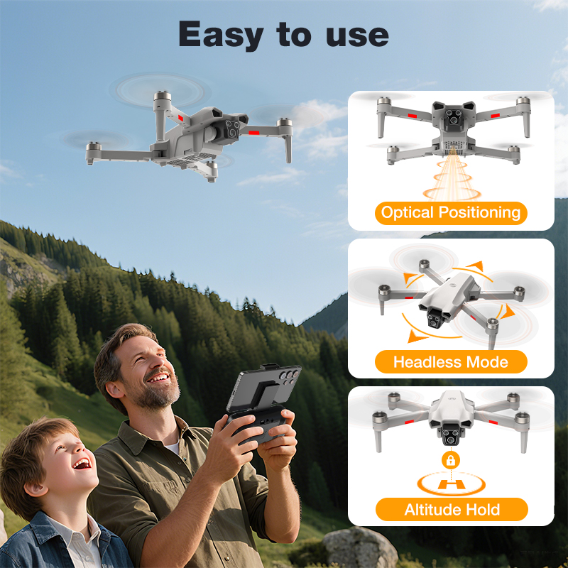 NEW Hot L017 Pro Drone Brushle - Drone Surveying ulasan dan harga