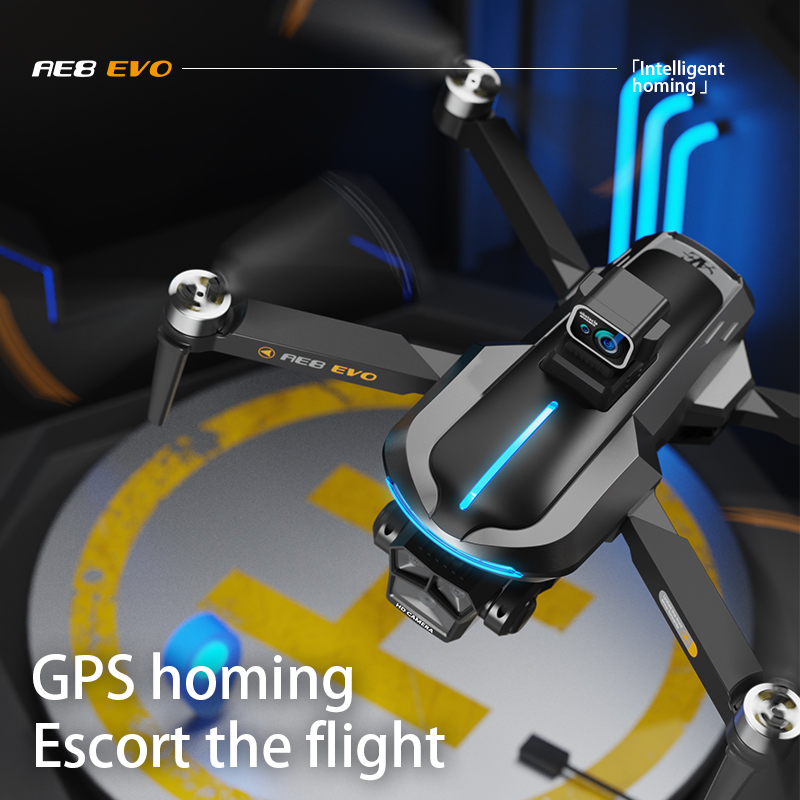 AE8 EVO Drone GPS 8K Professio - Drone Surveying ulasan dan harga